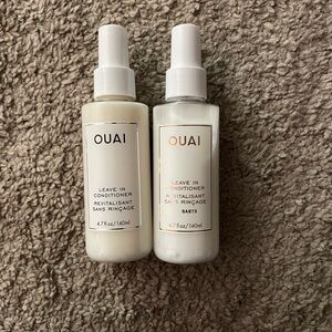 OUAI Leave-In Conditioner Set - Cream Bottles